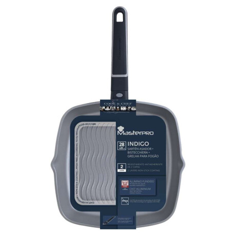 Plancha 28X28X55Cm Mp Aluminio Fundido Indigo