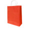 Bolsa con Asa Lisa N°2 Pack x12 Roja