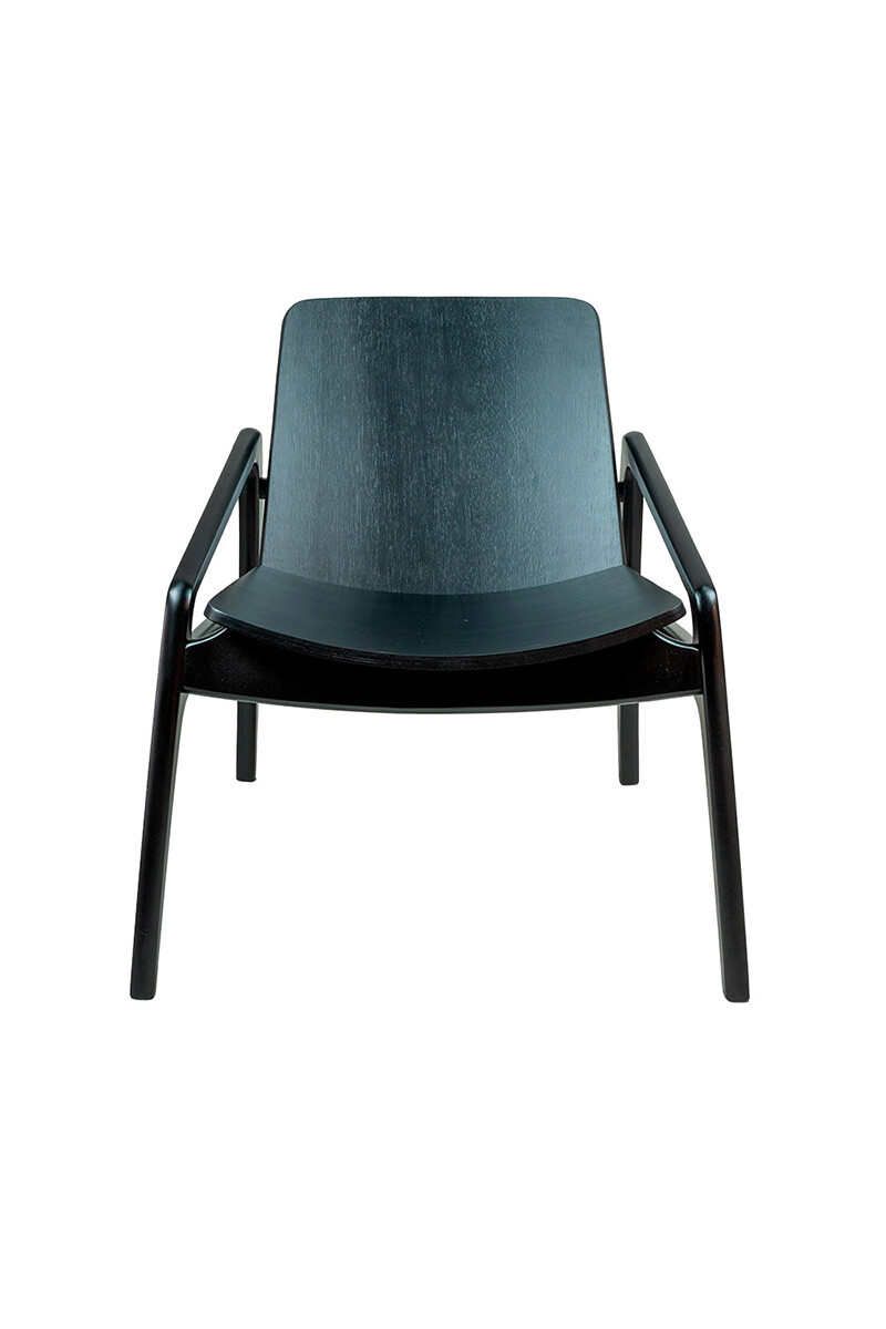 Balder POLTRONA BALDER MADERA NEGRA 63X70X69H CM