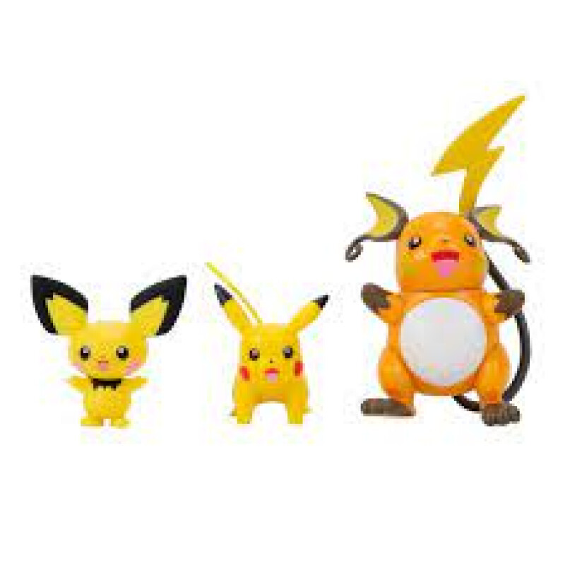 Pokemon Multipack Evolucion Figuras X3 Pokemon Multipack Evolucion Figuras X3