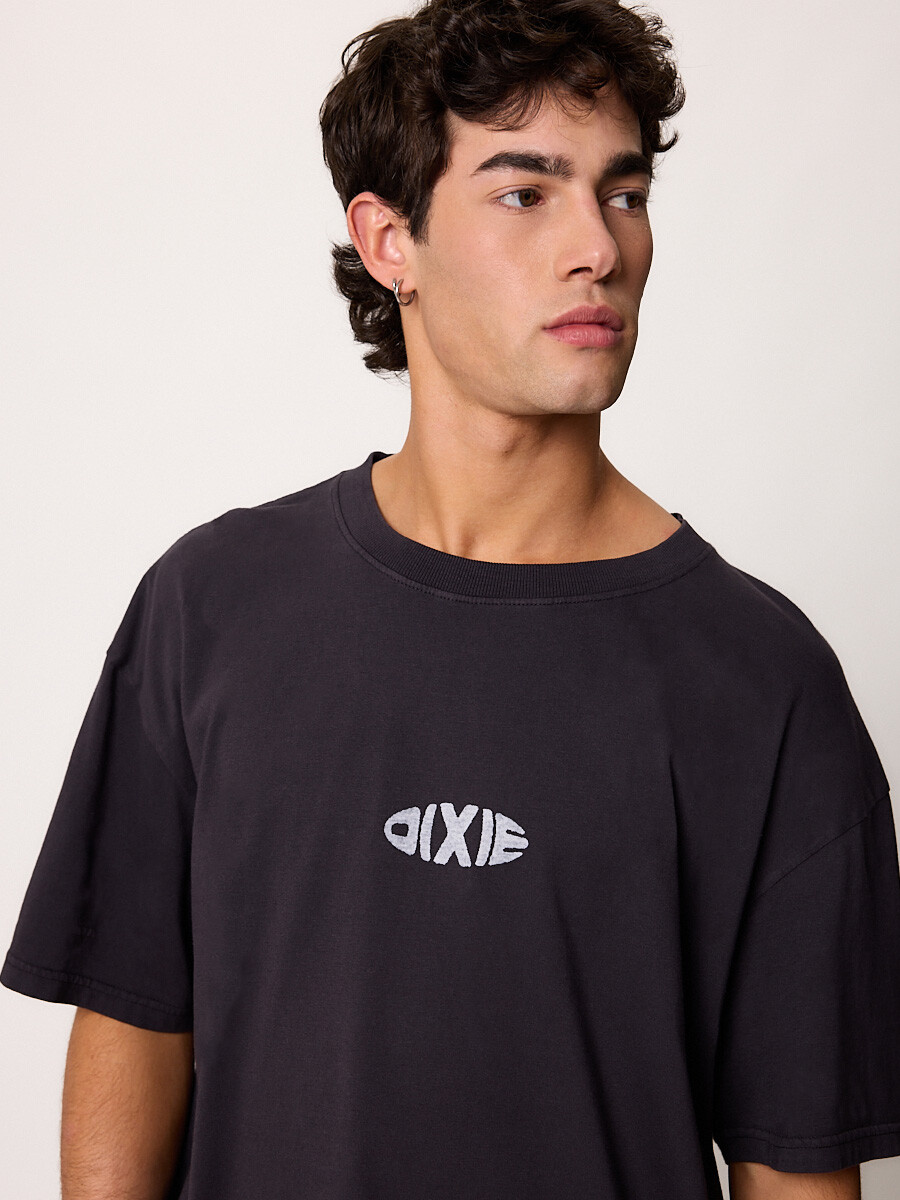 T-SHIRT M/C RIDANTE DIXIE Negro