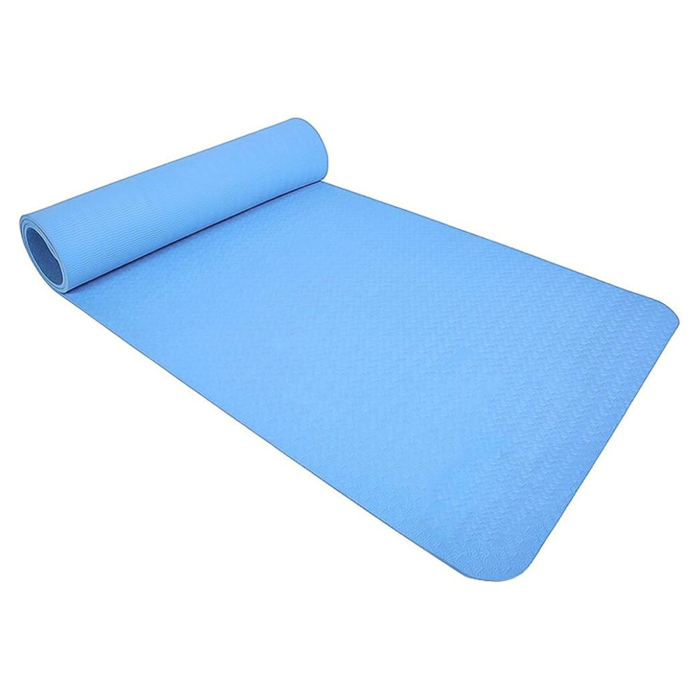 Colchoneta De Yoga Antideslizante 3mm Celeste