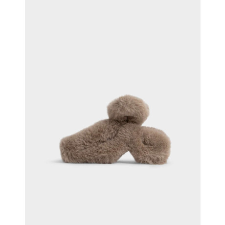 Broche Textura Peluche Marron Beige