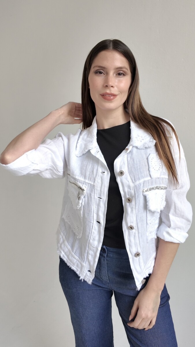 Sobre Camisa Trieste - Blanco 