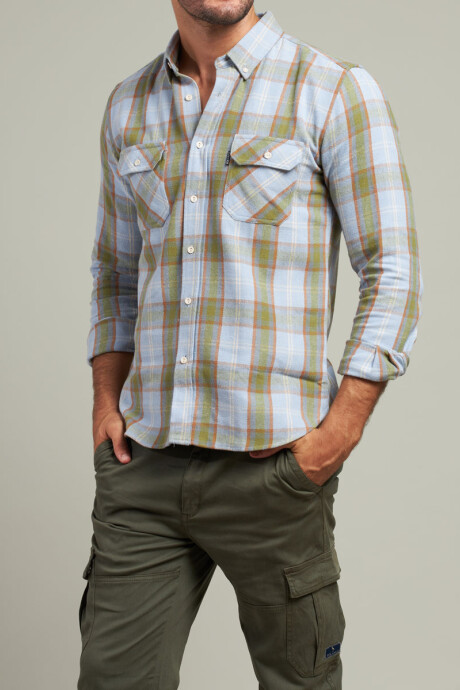 CAMISA LIRO POLANCO Azul Claro