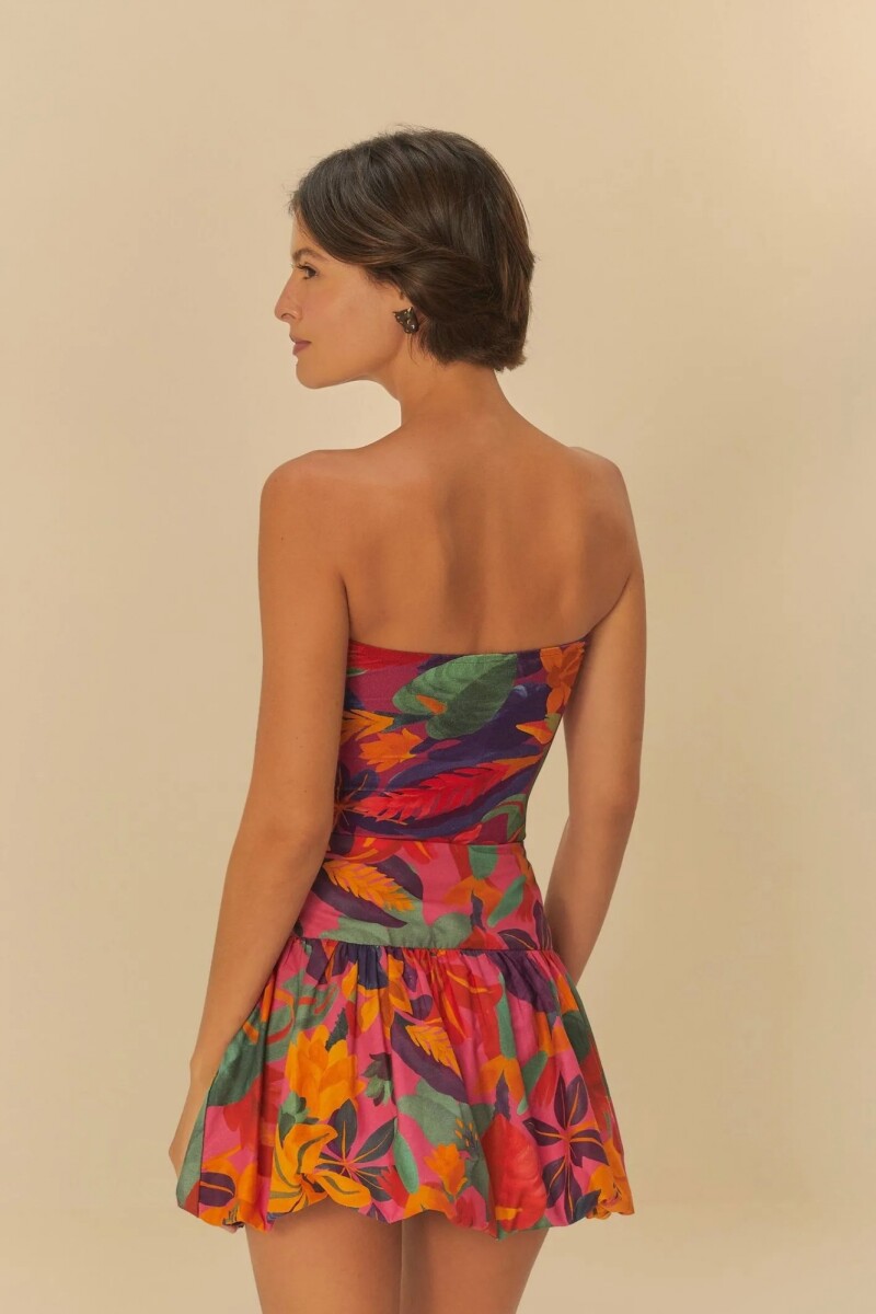 TOP GOLA FLORAL Estampado