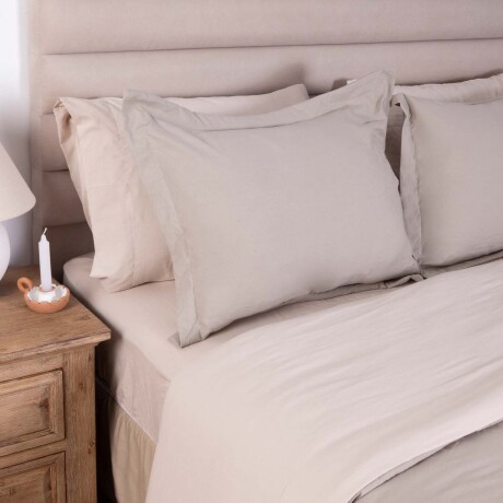 SET DE ACOLCHADO 2 PLAZAS POLIESTER PREWASHED