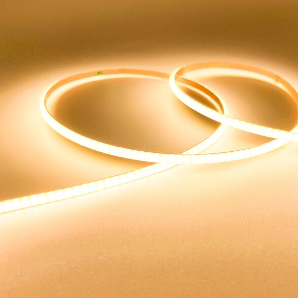 Cinta led cob 5mts 39W 24v dc cálida 480led/m IP20 ZU0716