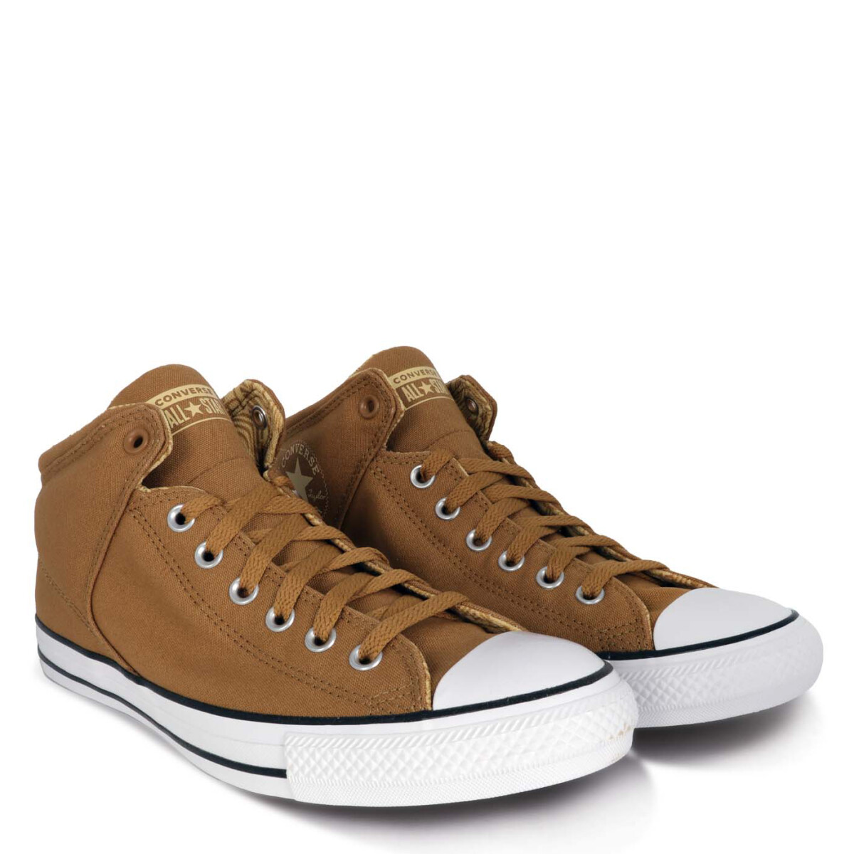 Championes Unisex Converse Ct As High Street Mid - Tan 