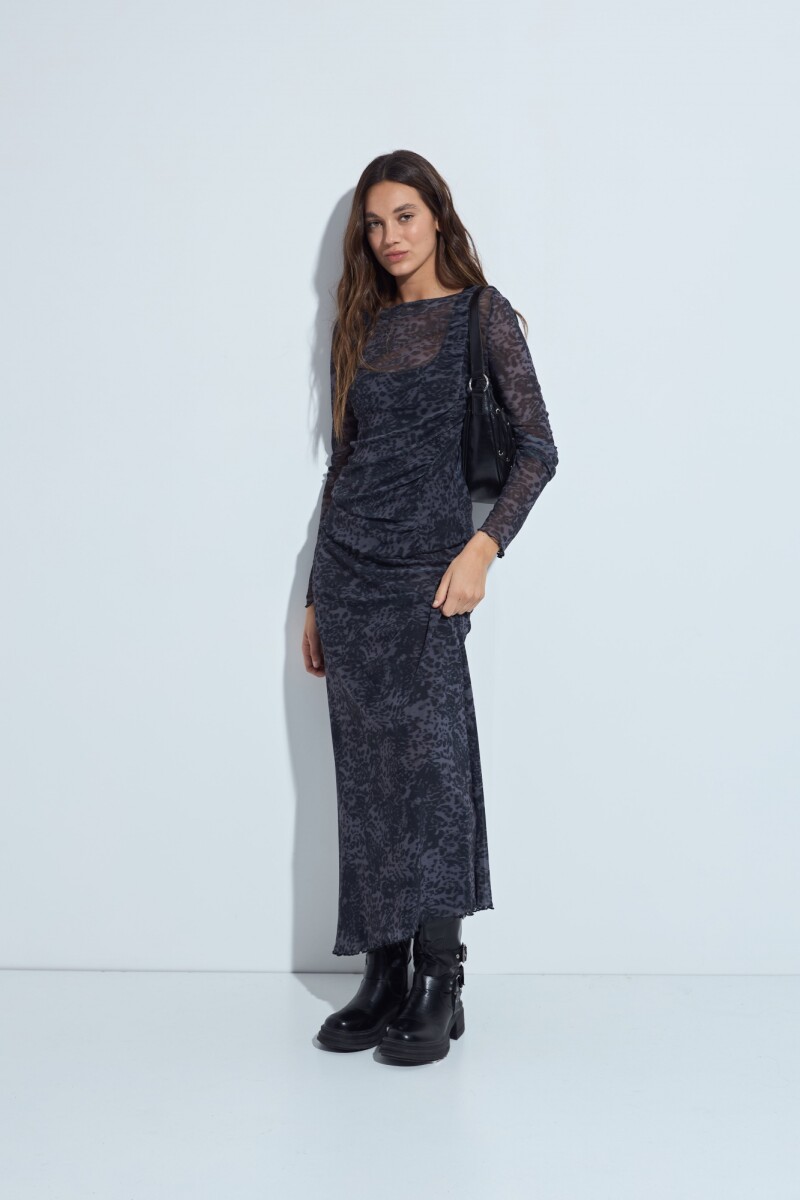 TOP PIETRO Animal Print