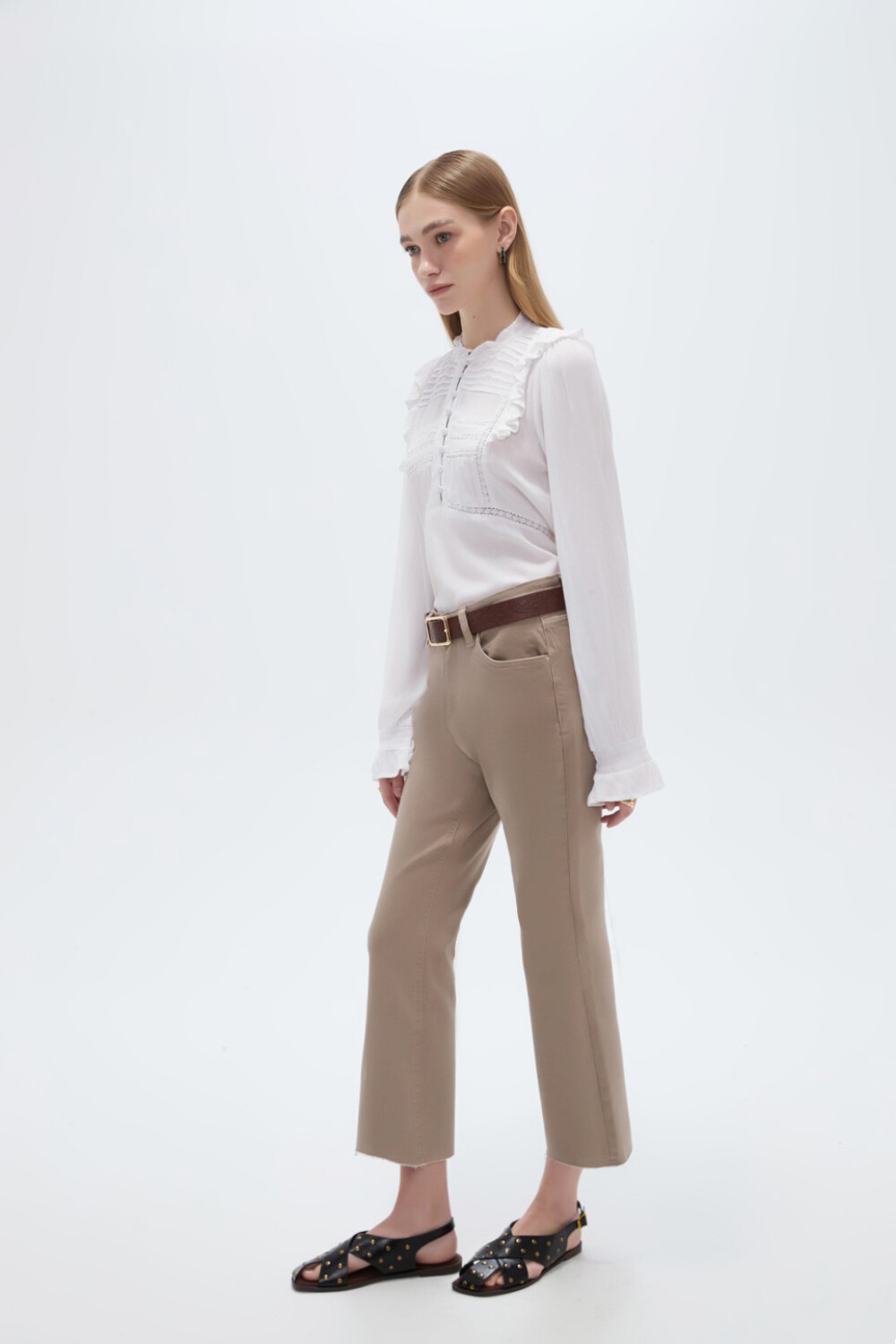 Pantalon Blute Taupe Claro