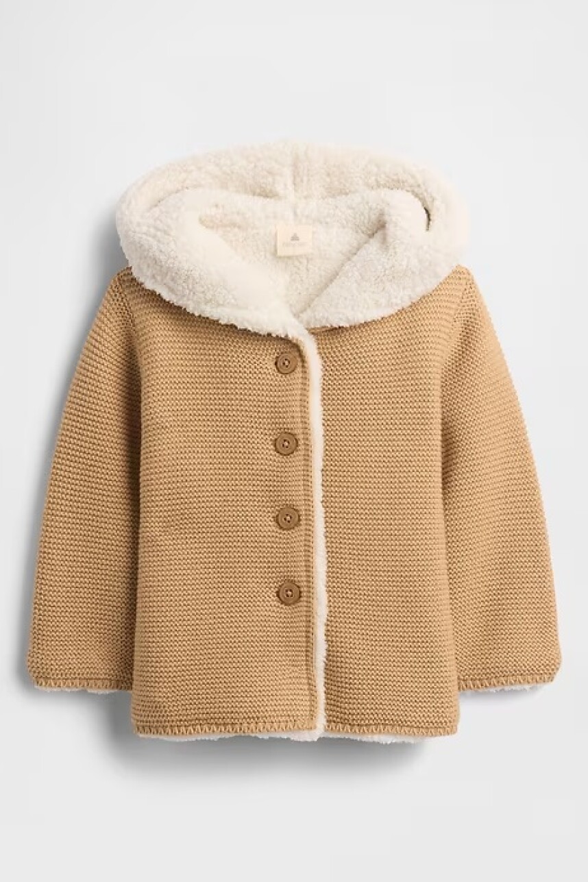 Canguro Garter Con Corderito Bebé Brannan Brown