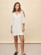 VESTIDO TALA Crudo