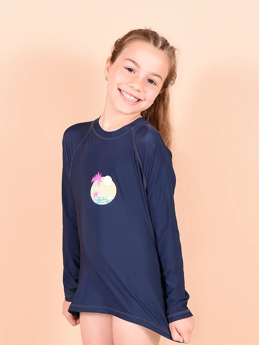 REMERA SUMMER - AZUL 
