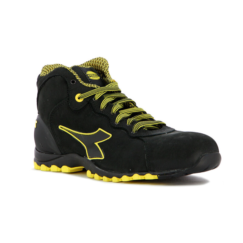Diadora Safety Shoes Leather Outsolebeat Da2 Mid S3s Fo Hro Sr Negro