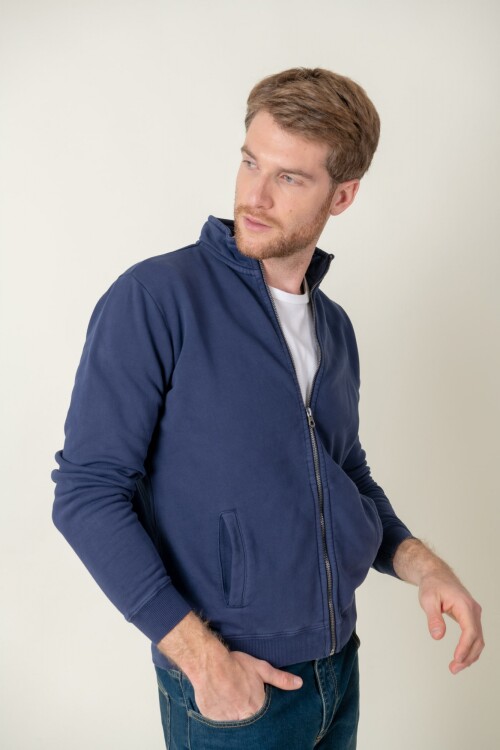 Campera algodon Navy