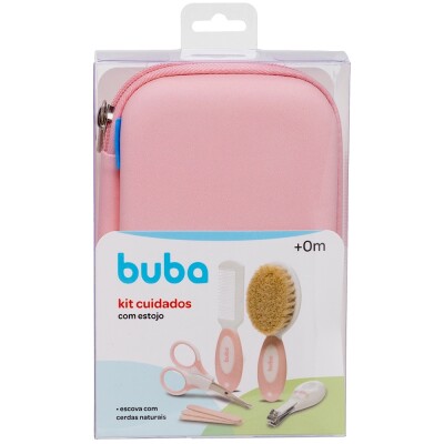 Necessaire Buba Set Cuidados Rosado Necessaire Buba Set Cuidados Rosado