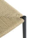 Silla de comedor JYDERUP negro/natural Silla de comedor JYDERUP negro/natural