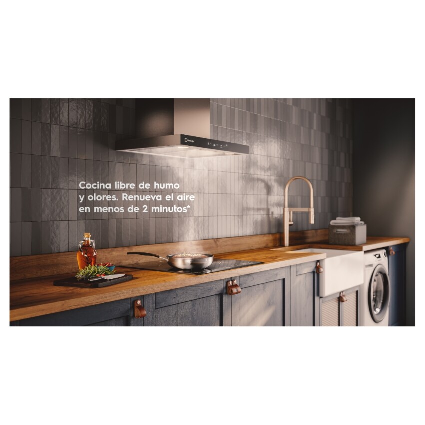 Campana Electrolux Plana 60 EL-EJWL607EXI Inox. Campana Electrolux Plana 60 EL-EJWL607EXI Inox.