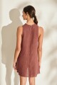 PRE VENTA VESTIDO ANANA SHORT Chocolate