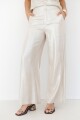 PANTALON LINO GLOW PLATA