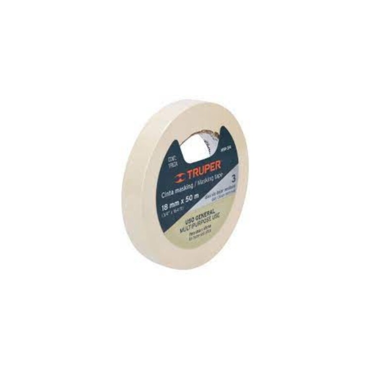 CINTA PINTOR TRUPER 18MM X50M CINTA PINTOR TRUPER 18MM X50M