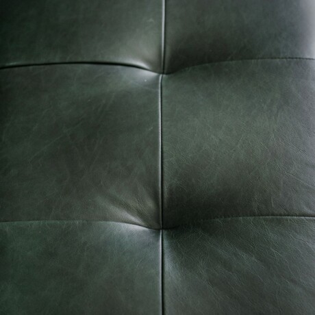 Sillón Cuero Raffaello 3 Cuerpos Verde U