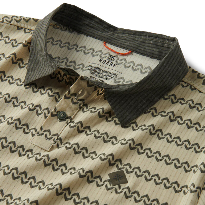 Camisa Roark Bless Up Polo - Beige Camisa Roark Bless Up Polo - Beige