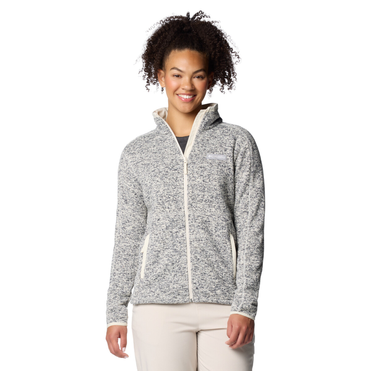 Campera Sweater Weather Mujer - CHALK 