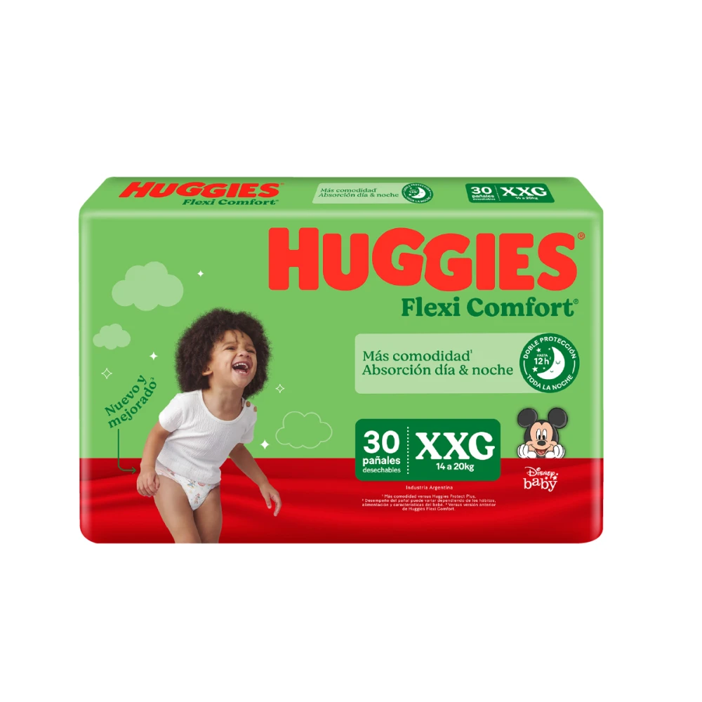 HUGGIES ACTIVE SEC XXG ULTRAP PAQ. X 30