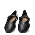 Zapatos de Mujer Miss Carol Efecto Croco Negro
