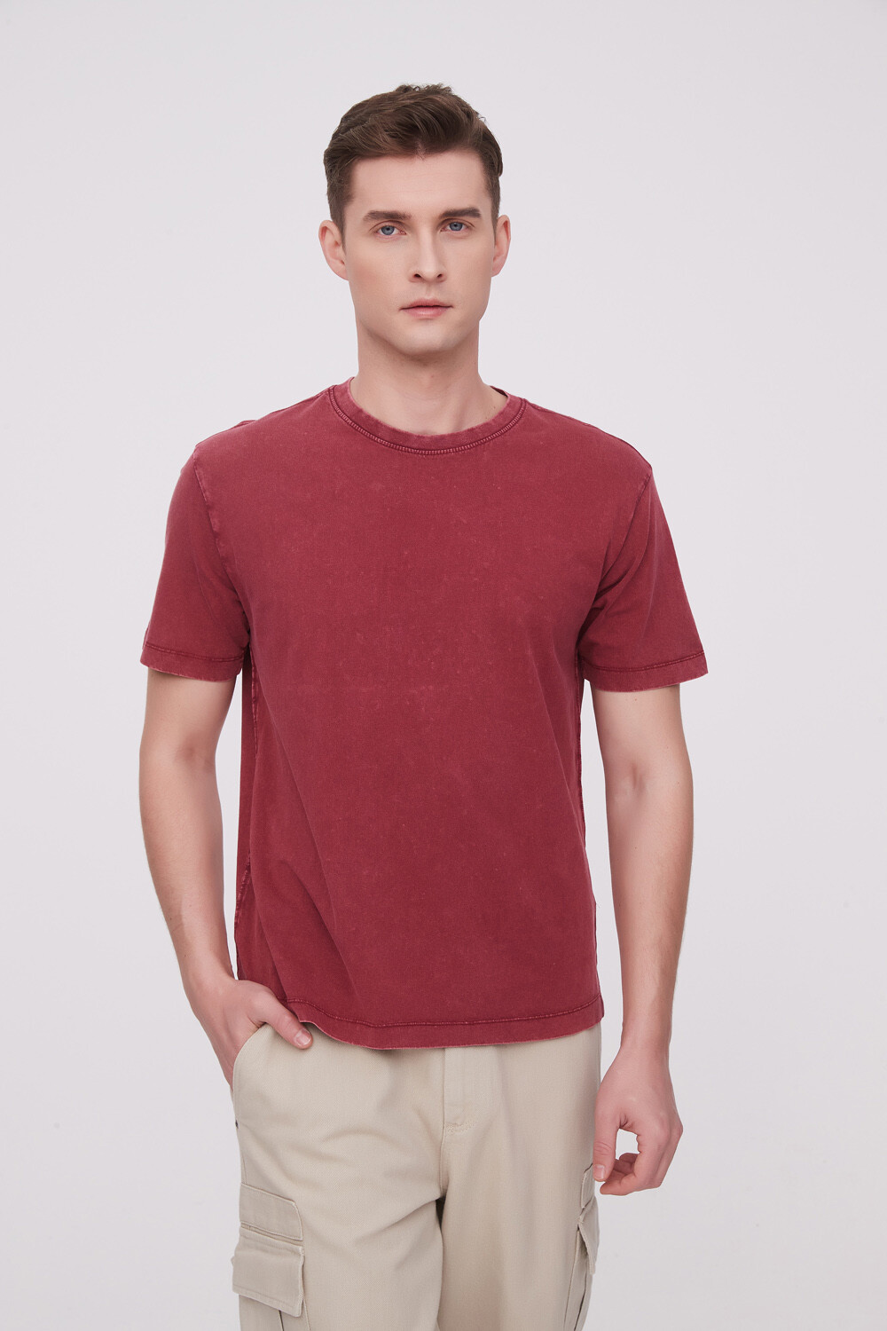 Remera Cappu Bordeaux