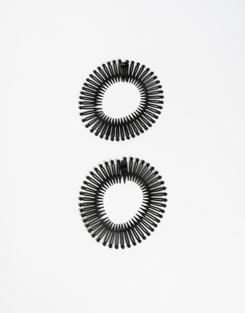Vinchas Flexibles Accesorios Vincha Wavy. - Negro