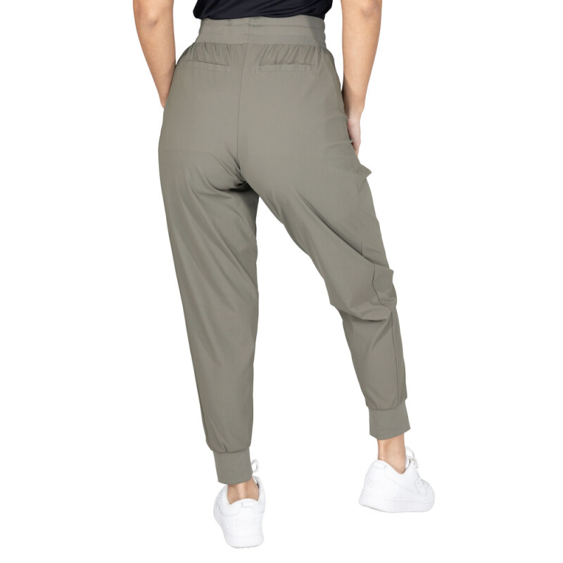 PANT FEM POLY/ELAST EVERLAST WARP ZIP GN W6 S VERDE