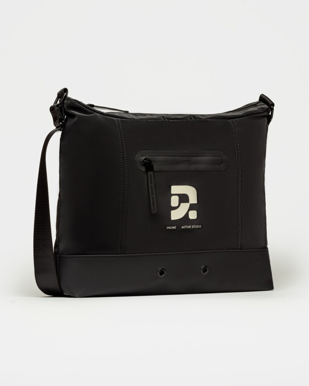 Bolso Active Studio en nylon Negro