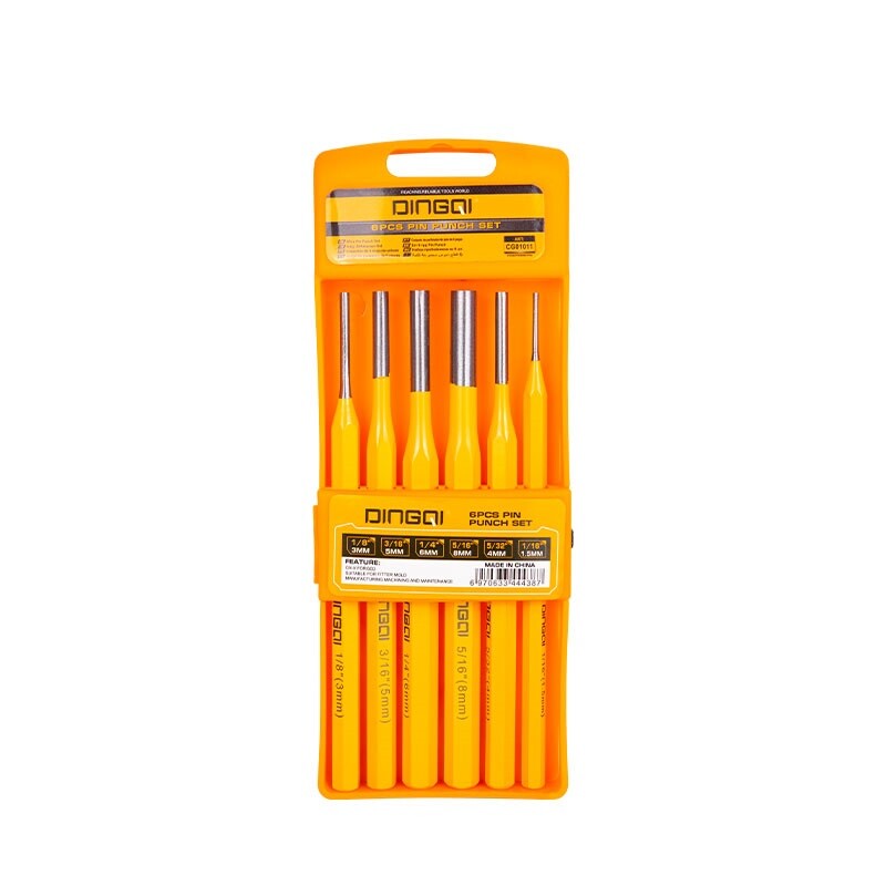 DINGQI JUEGO 6 PUNZONES P/EMBUTIR CLAVOS Dingqi Juego 6 Punzones P/embutir Clavos