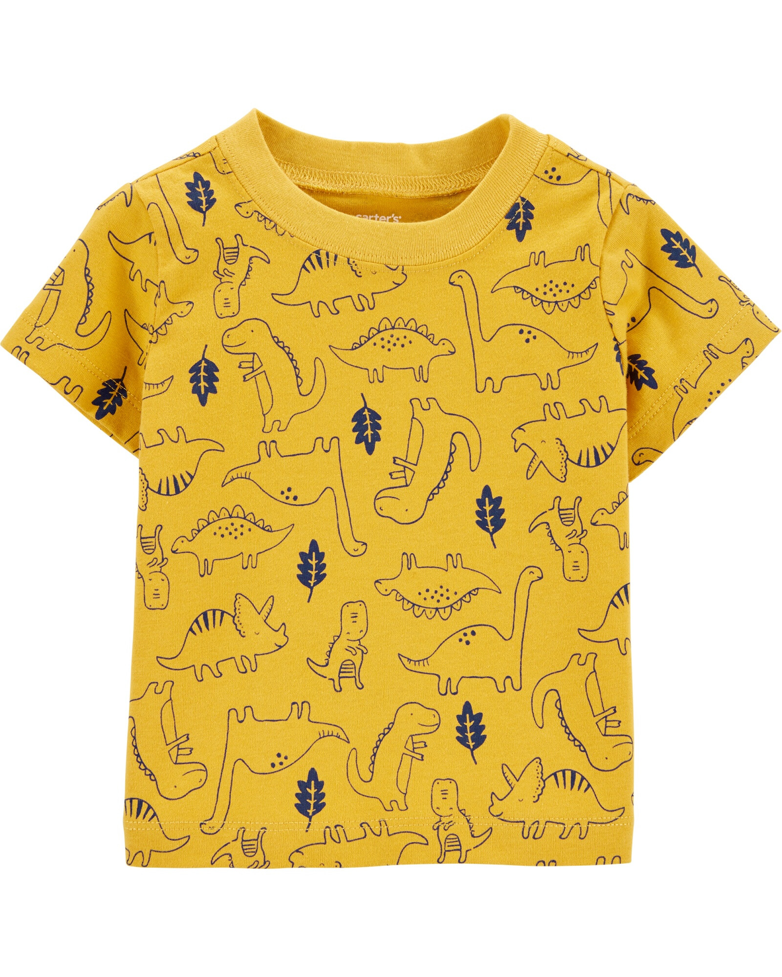 Set dos piezas con camiseta y enterito corto de dinosaurios 0