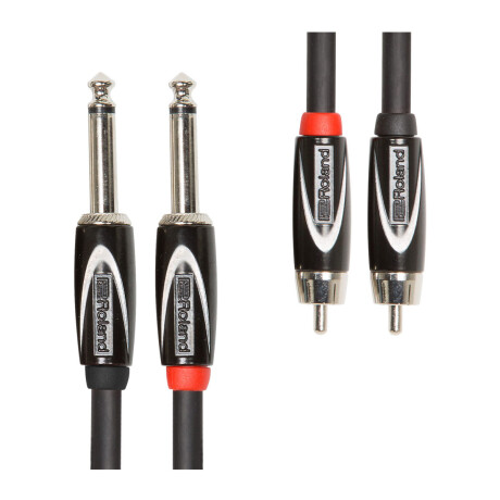 CABLE ADAPTADOR ROLAND RCC102R28 2X 1/4 A 2X RCA CABLE ADAPTADOR ROLAND RCC102R28 2X 1/4 A 2X RCA