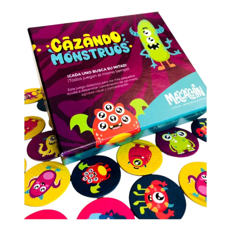 Juego de Mesa Cazando Monstruos Macachin Juego de Mesa Cazando Monstruos Macachin