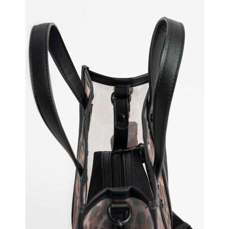 Cartera Formato City Estampado Animal Print