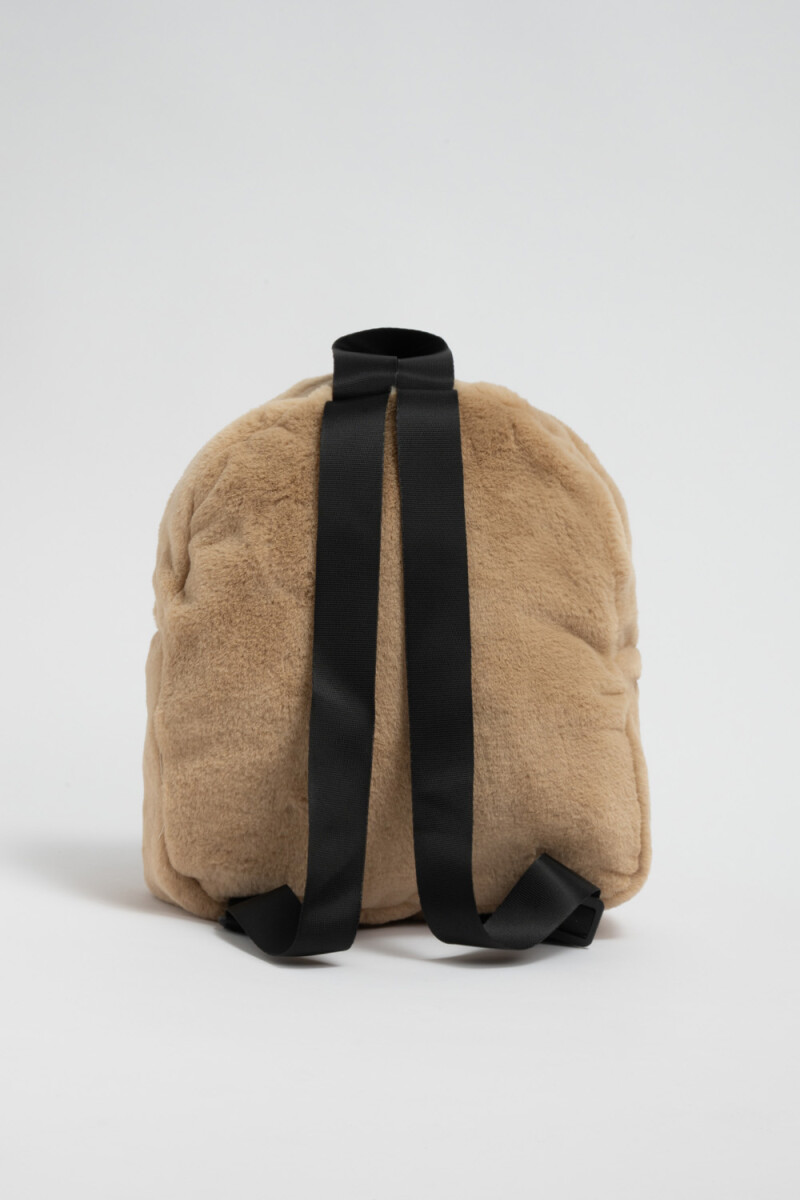 Mochila sherpa Beige
