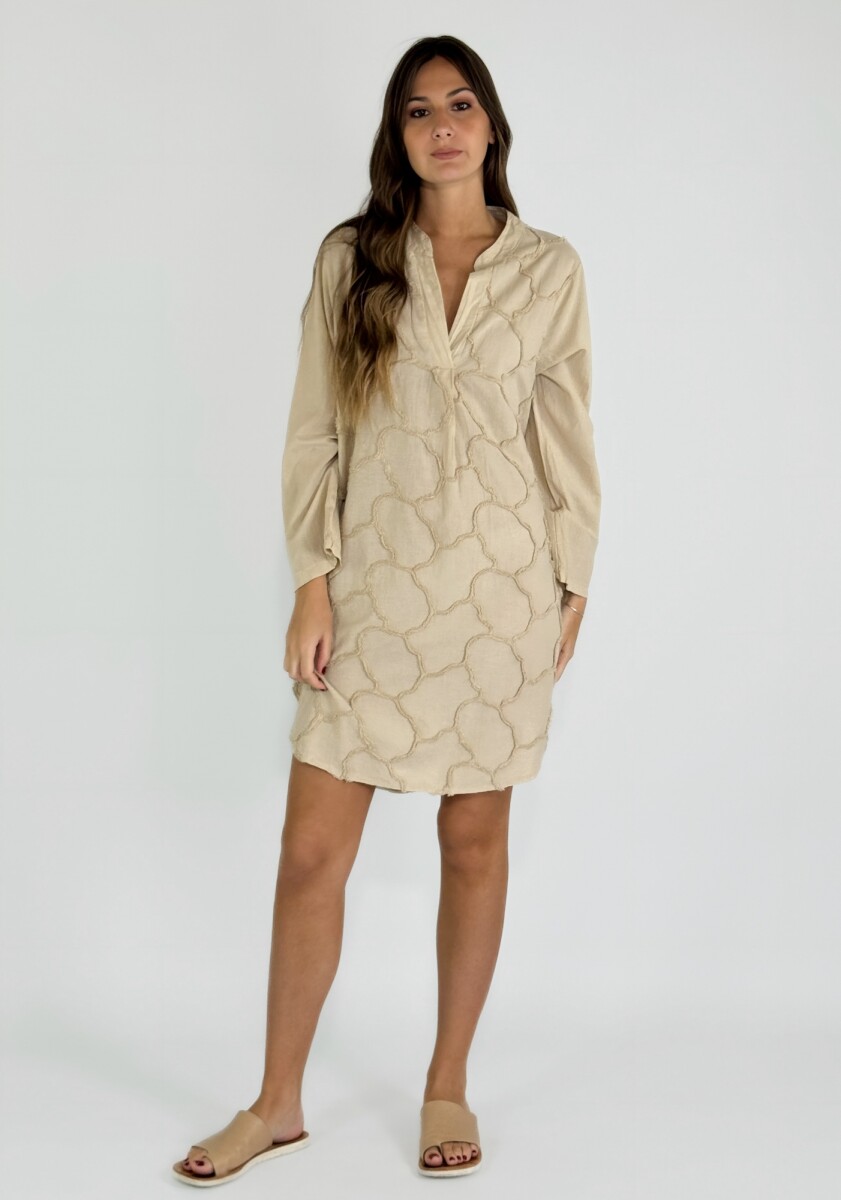 VESTIDO SPELLO - BEIGE 