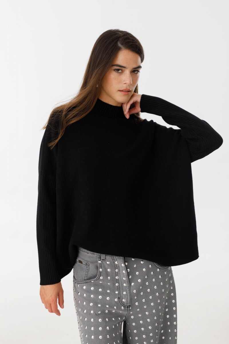 Sweater Cloud Negro
