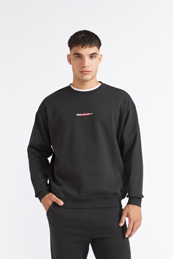 Quiksilver Buzo MERCURY TRIDENT Hombre - Negro Negro