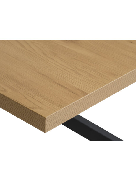 Mesa de comedor NORTOFT 95x200 roble/negro Mesa de comedor NORTOFT 95x200 roble/negro