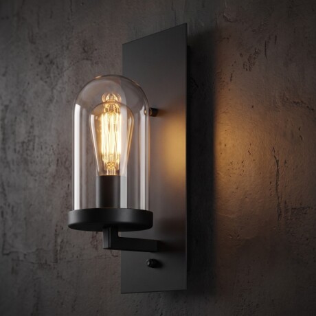 APPC Lámpara de Pared Candle Negro