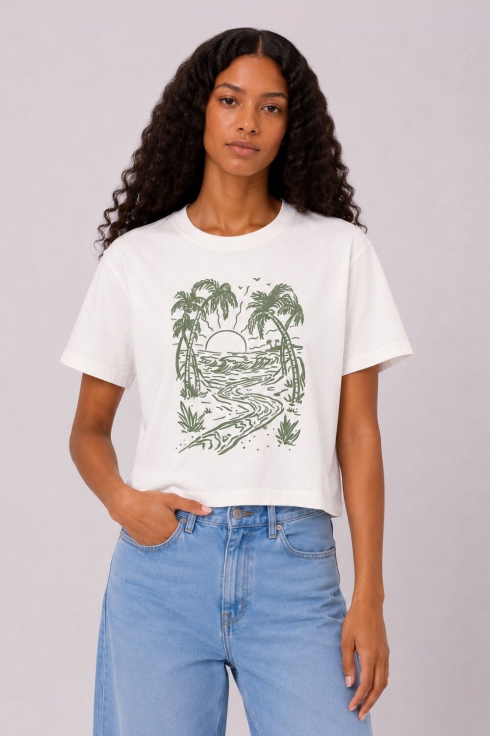 Remera Bearly Estampado 1