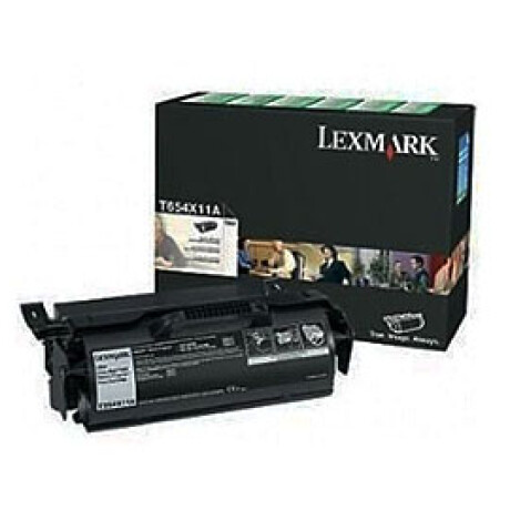 LEXMARK TONER T654X11L EXTRA HIGH YIELD 36000CPS T654 CP Lexmark Toner T654x11l Extra High Yield 36000cps T654 Cp