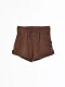 SHORT TINO MARRON (V)