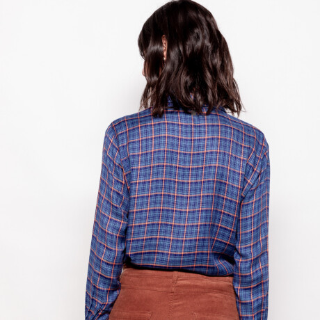 CAMISA OAXACA Zafiro Oscuro